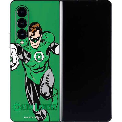 DC Comics Green Lantern Classic Art Pose Galaxy Z Fold4 5G Skin